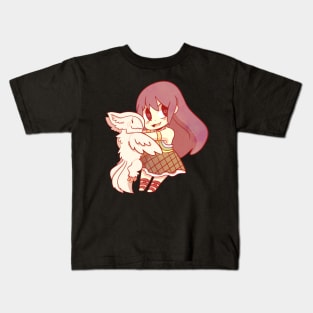 Wendy + Grandeeney plushie Kids T-Shirt